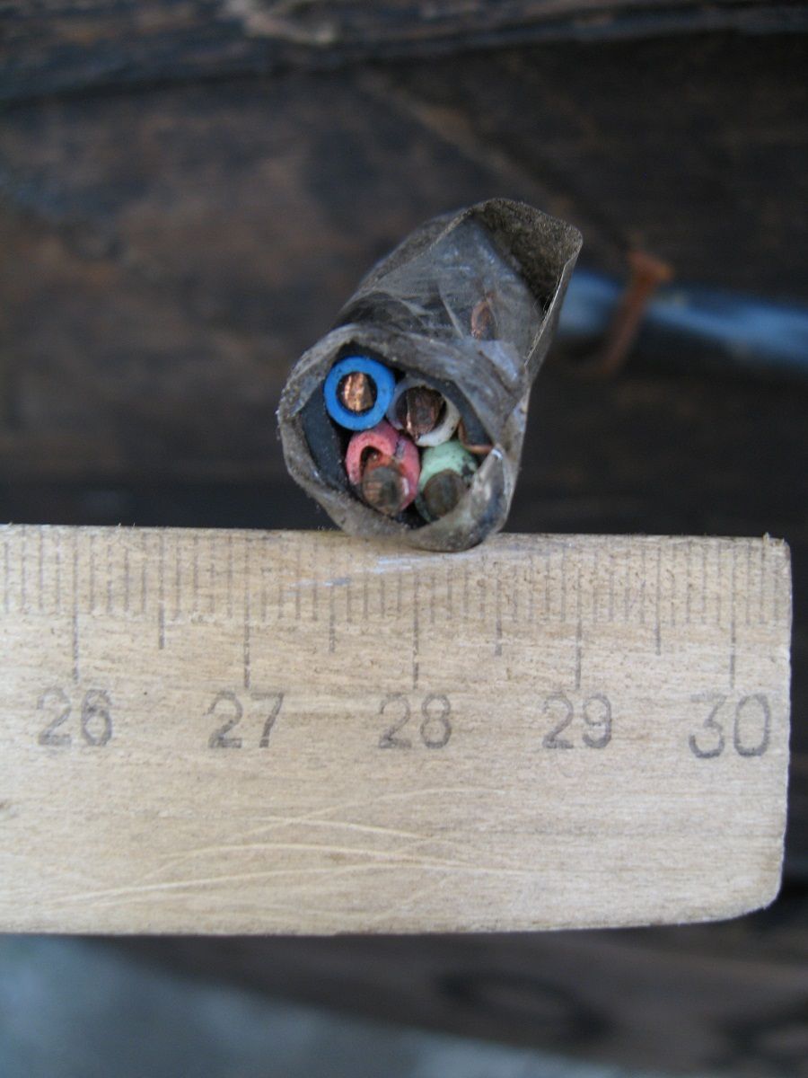 ВВГнг-LS 4х6 кабель силовой негорючий с четырьмя монолитными жилами