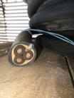 Фотография сечения высоковольтного экскаваторного кабеля КГЭ 3х35+1х10 на 6000 вольт