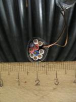 Фотография экранированного кабеля КВВГЭ 10х1,5  для стационарной прокладки в сетях управления и сигнализации переменного и постоянного тока