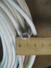 Фотография плоского гибкого кабеля ШВВП 2х4 с двумя медными жилами для электропроводки выпуска Южкабель