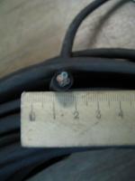 Фотография контрольного силового гибкого кабеля КГВВ 4х1 для одиночной стационарной прокладки