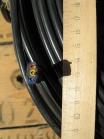 Фотография сечения плоского медного кабеля ВВГ-П 3х6 для электрической стационарной проводки
