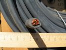 Фотография сечения сварочного силового кабеля КГ 1х25 производства РыбинскКабеля, который связан в бухту