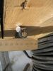 Фотография сечения гибкого провода РПШ 7х2.5 на деревянном барабане