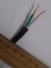 Фотография образца силового негорючего малодымного кабеля ВВГнг-LS 2х2,5 для стационарной групповой и одиночной прокладки