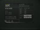 Фотография наклейки с характеристиками контактора КТИ 6400 на 400 ампер производства группы компаний ИЭК (складское освещение)