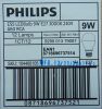 Фотография маркировки LED лампы мощностью 9 Вт с техническими характеристиками производства Philips