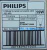 Фотография маркировки LED лампы мощностью 19 Вт с техническими характеристиками производства Philips