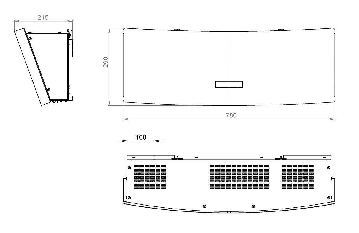 Установочные и габаритные размеры стабилизатора напряжения СНПТО Prostor-11 для дома или офиса